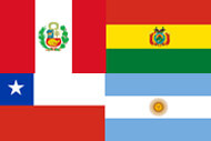 中南米 国旗